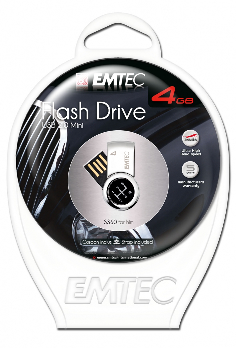 PEN DRIVE FLASH MASCULINO 4GB - COD.1409
